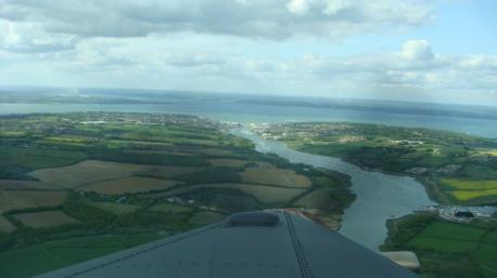 Cowes from the Sky
